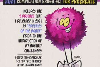 2021 Compilation Procreate Brushes