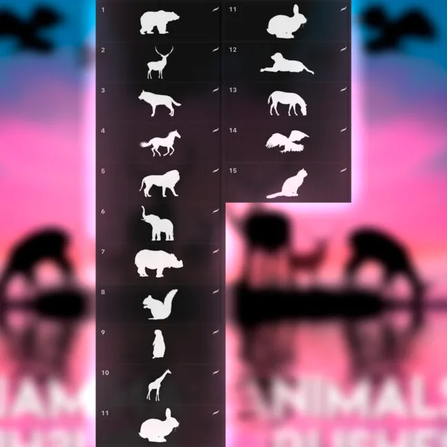 animals brushes for procreate 1 Animals Brushes for Procreate