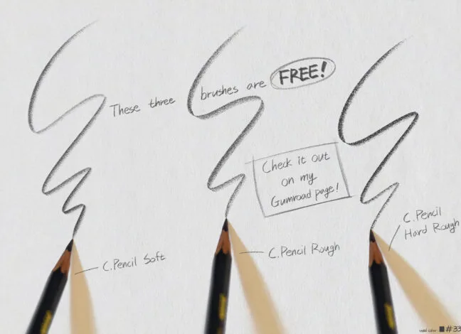 ultimate pencil pack procreate 1 Ultimate Pencil Pack Procreate