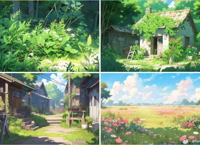 ghibli nature procreate brushes 1 Ghibli Nature Procreate Brushes
