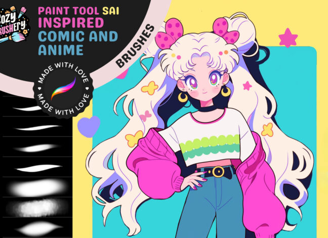 Paint Tool Sai Procreate Brushes