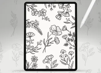 Botanical Procreate Brush Stamps