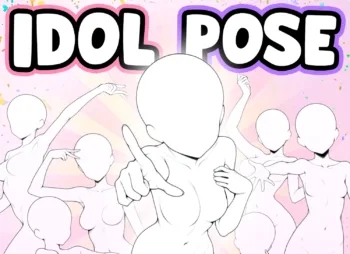 Idol Poses Brushes for Procreate