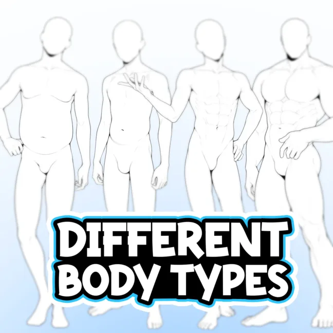Male Pose Brush Pack for Procreate