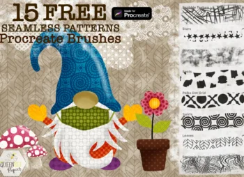 seamless patterns procreate brushes - Seamless Patterns Procreate Brushes