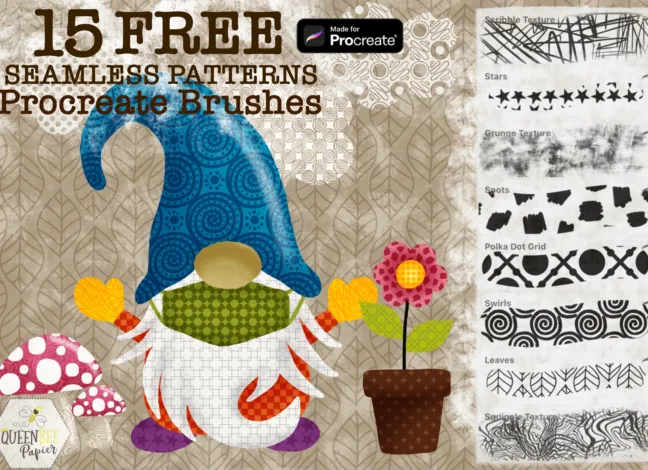 seamless patterns procreate brushes - Seamless Patterns Procreate Brushes