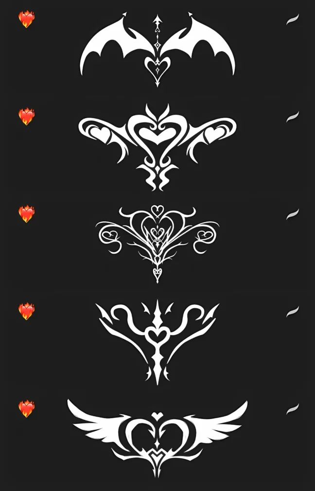 succubus tattoo brushes procreate 1 Succubus Tattoo Brushes Procreate