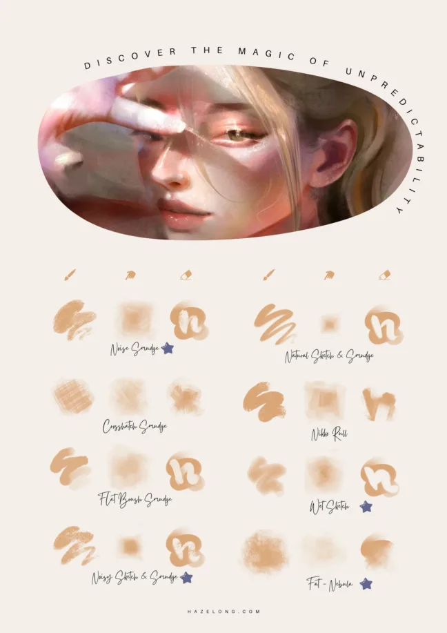 Noise Brush Pack for Procreate